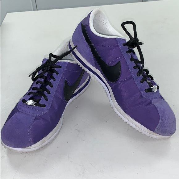 mens purple nike cortez